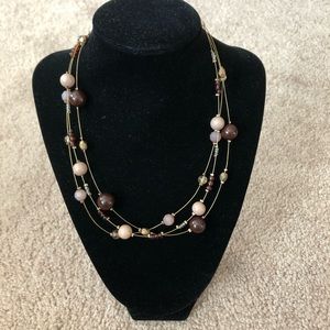 Tan and Brown Necklace